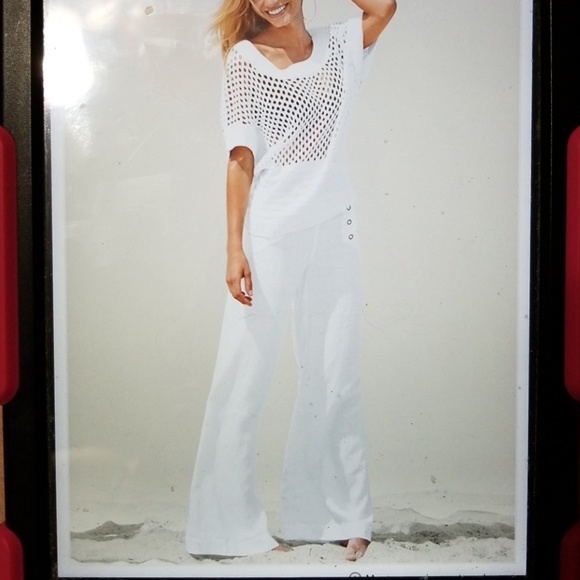 VENUS Pants - VENUS White Linen pants